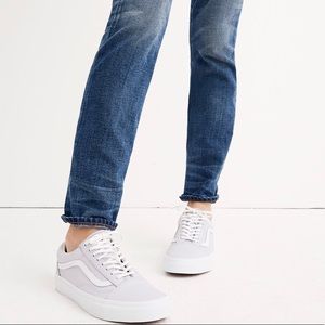Lavender Madewell Vans-Worn once